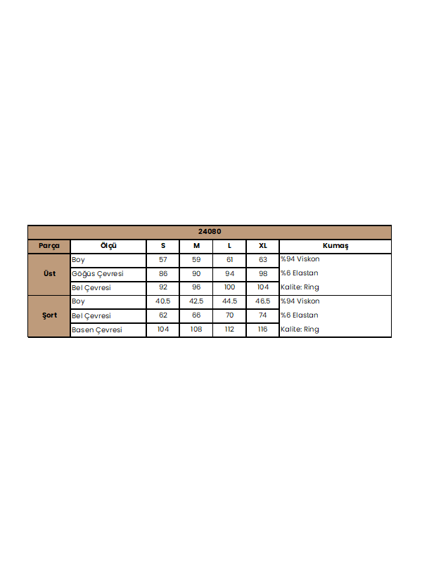 Çiçek Deseni V Yaka Şort Takımı