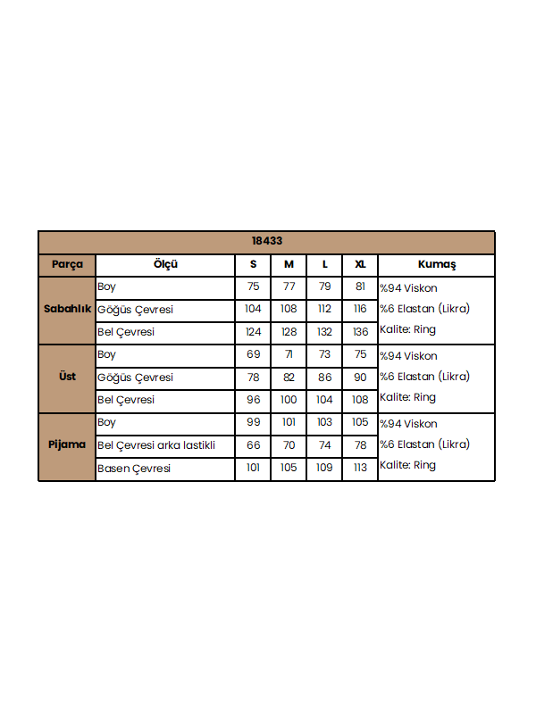 Dantelli Hamile Lohusa 3'lü Pijama Takımı