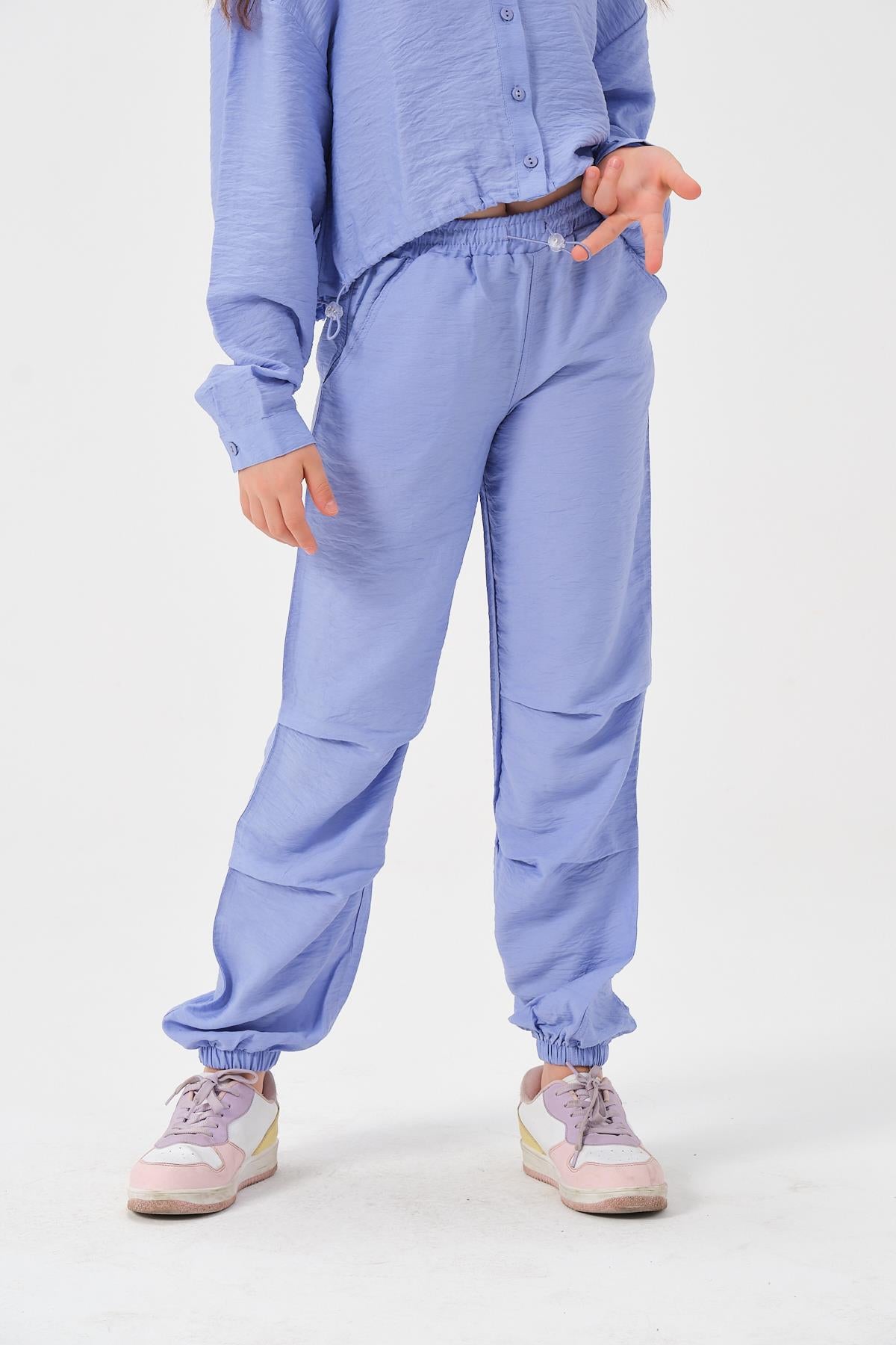 Genç Kız Çocuk Jogger Pantolon-1