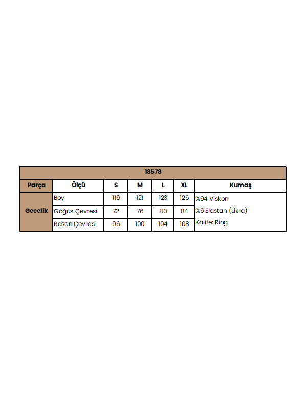 Yakası ve Sırtı Dekolteli Dantelli Yırtmaçlı Gecelik